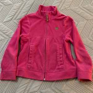 Lilly Pulitzer Pink Fleece Size 7